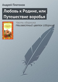 Обложка для книги Любовь к Родине, или Путешествие воробья