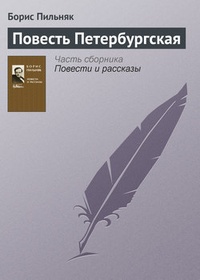 Обложка книги Повесть Петербургская