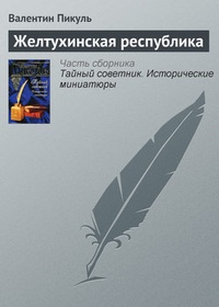 Обложка книги Желтухинская республика