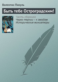 Обложка книги Быть тебе Остроградским!