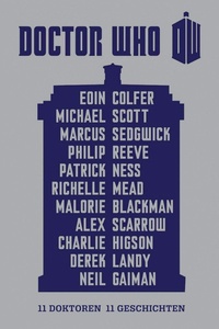 Обложка книги Доктор Кто. 11 докторов. 11 историй