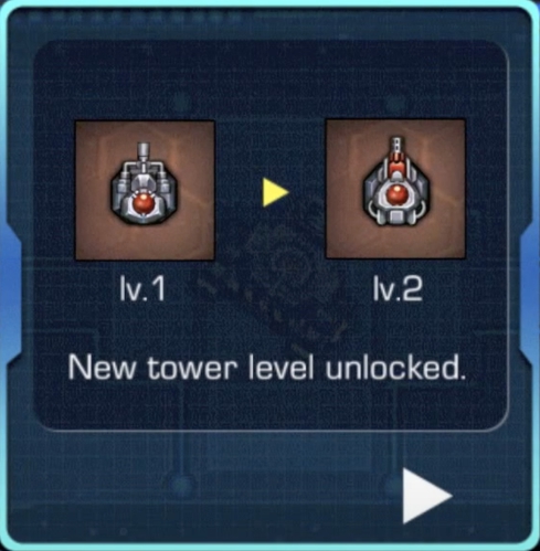 Башня Огнемет уровня 2 из игры Galaxy Defense