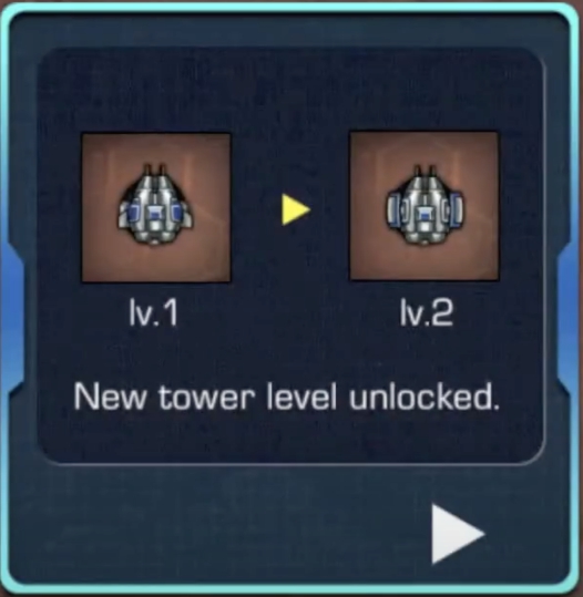 Башня пулемет уровня 2 из игры Galaxy Defense