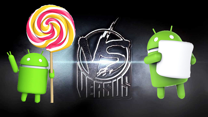 VERSUS: Android 5 VS Android 6