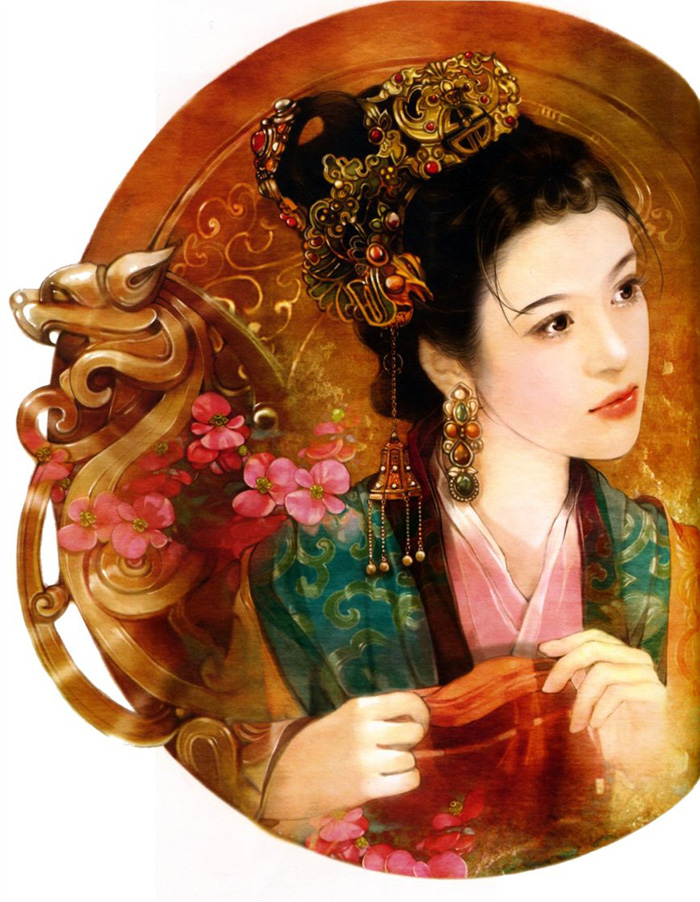 Китайские портреты девушек