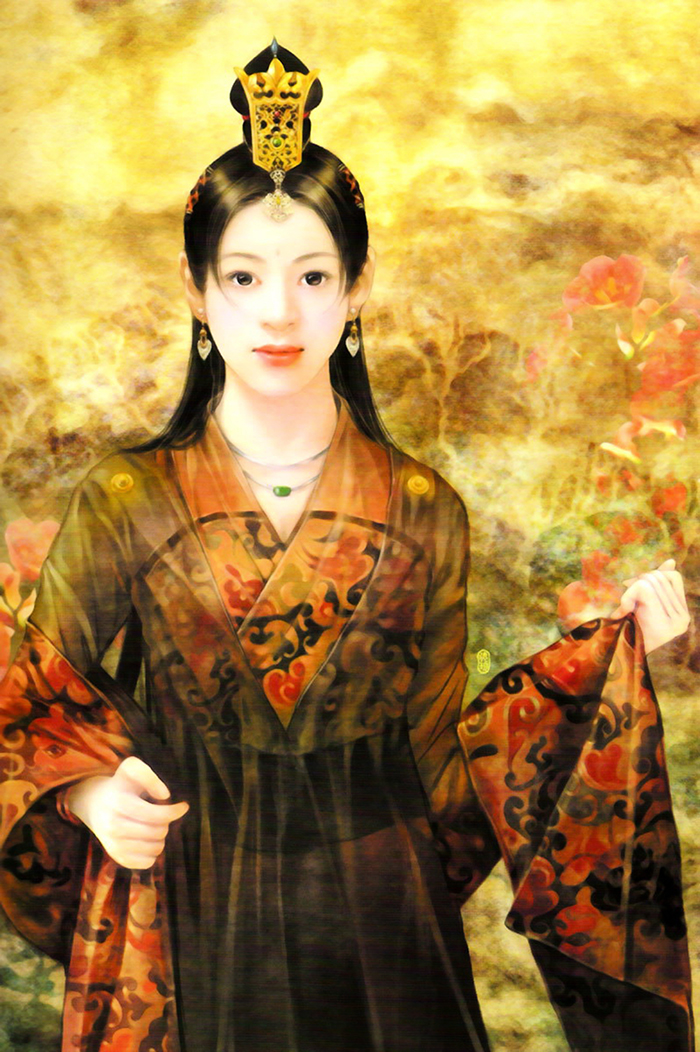 Китайские портреты девушек