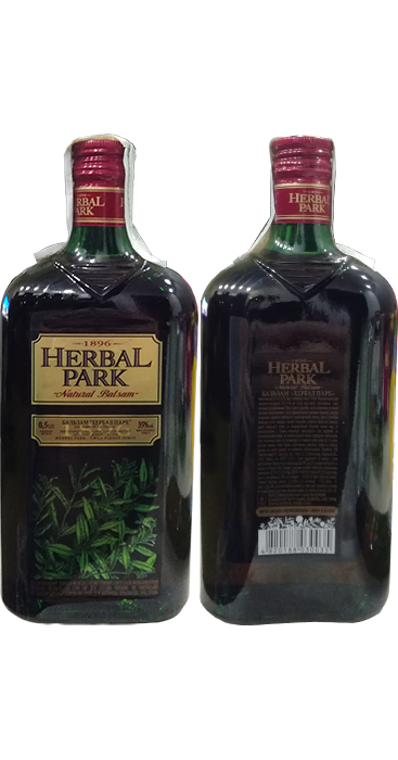 Бальзам Herbal Park Natural от Златогор в бутылке 0,5 литра