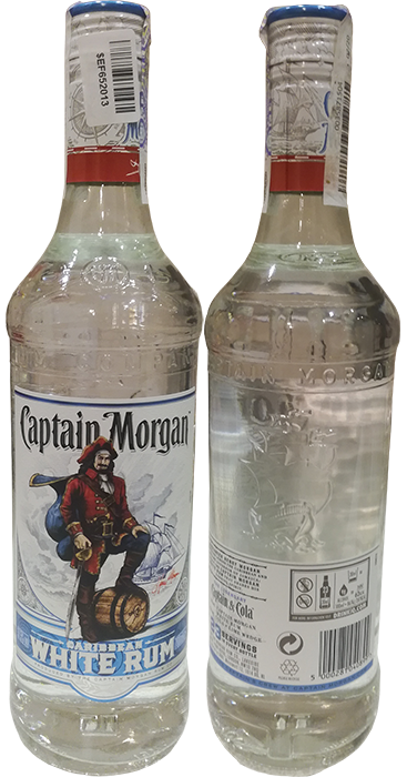 Ром Captain Morgan White в бутылке 0,7 литра