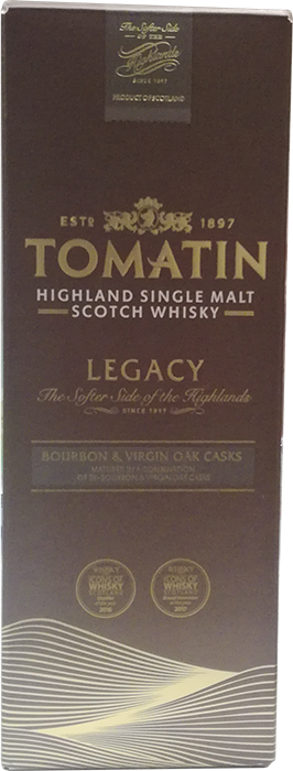 Виски Tomatin Legacy 8 years old в бутылке 0,7 литра подарочная упаковка