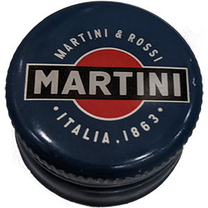 Вермут Martini Bianco в бутылке 0,75 литра крышка