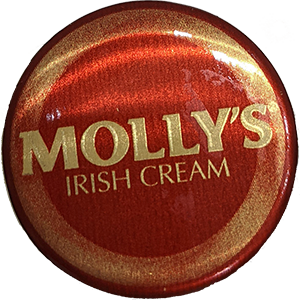 Ликер Molly's Irish Cream в бутылке 0,7 литра крышка