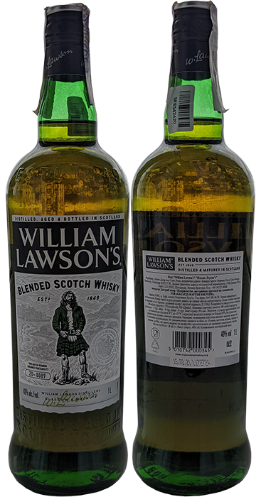 Виски William Lawson's в бутылке 1 литр