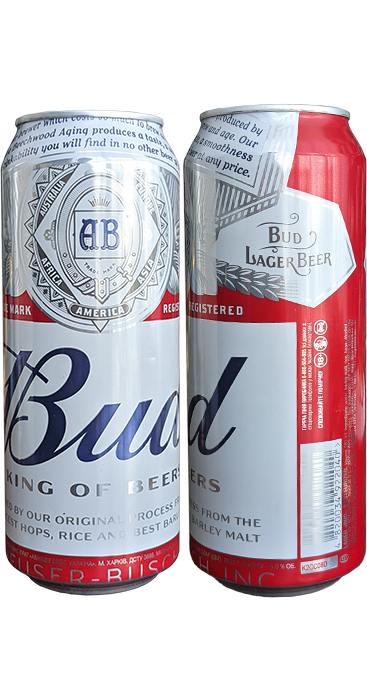 Пиво Bud в банке 0,5 литра