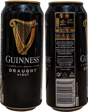 Пиво Guinness Draught в банке 0,44 литра