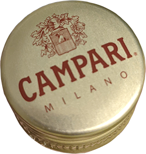 Биттер Campari в бутылке 1 литр крышка