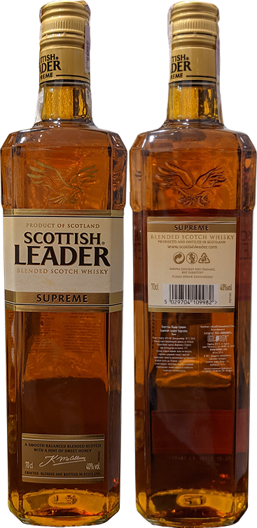 Виски Scottish Leader Supreme в бутылке 0,7 литра