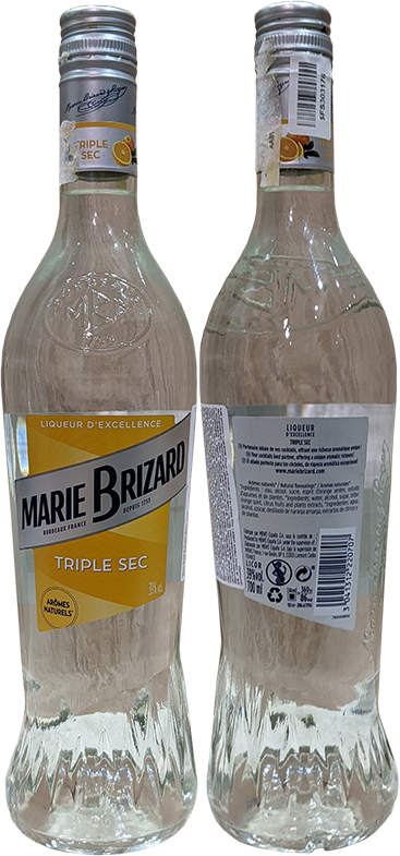 Ликер Marie Brizard Triple Sec в бутылке 0,7 литра