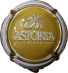 Газированное вино Astoria Prosecco Rose в бутылке 0,75 литра крышка