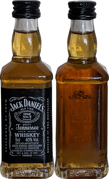 Виски Jack Daniels Old No.7 в бутылке 0,2 литра