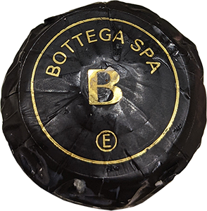 Игристое вино Bottega Valdobbiadene Prosecco Superiore DOCG в бутылке 0,75 литра крышка