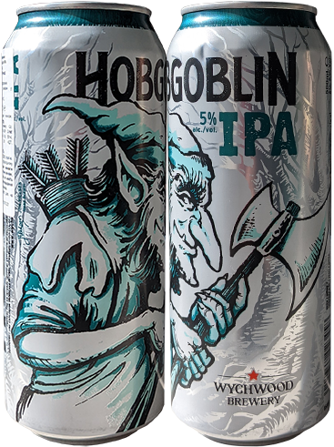 Пиво Wychwood Hobgoblin IPA в банке 0,5 литра