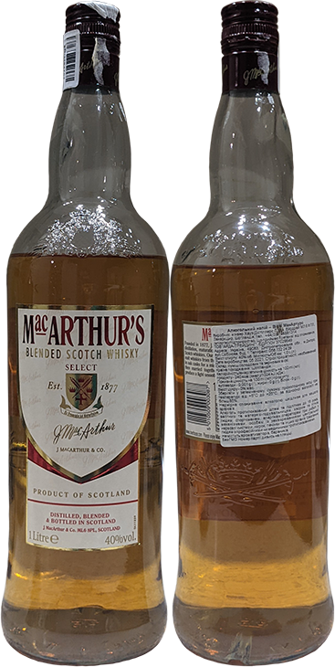 Виски Mac Arthurs в бутылке 1 литр