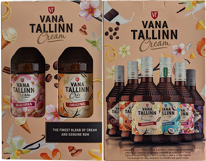 Подарочная коробка Vana Tallin Cream