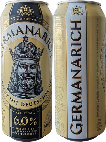 Пиво Germanarich в банке 0,5 литра