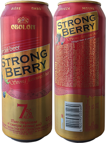 Пиво Strong Berry Obolon
