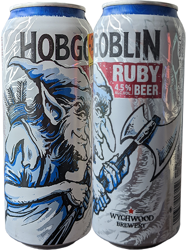 Пиво Wychwood Hobgoblin Ruby в банке 0,5 литра