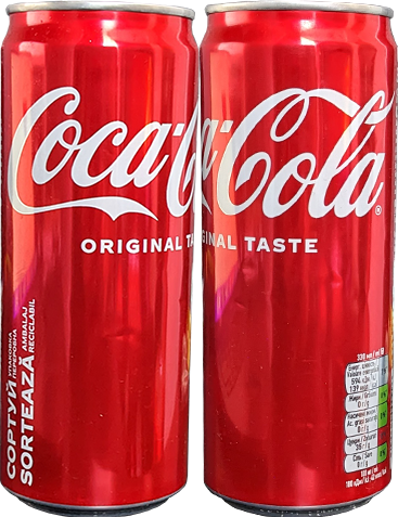 Напиток Coca Cola Original в банке 0,33 литра
