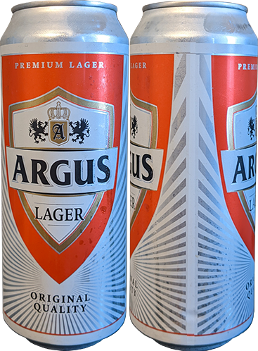 Пиво Argus Lager в банке 0,5 литра