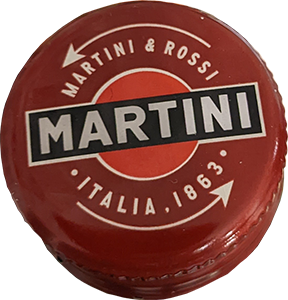 Вермут Martini в бутылке 1 литр крышка