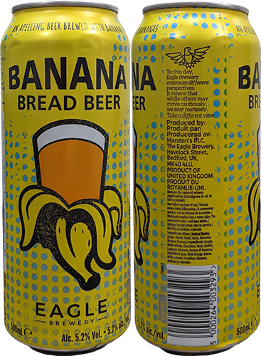 Пиво Eagle Banana Bread в банке 0,5 литра