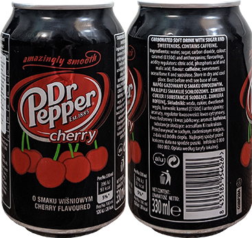Напиток Dr. Pepper Cherry