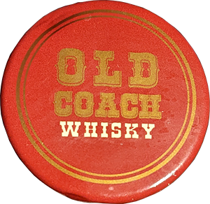 Виски Old Coach в бутылке 0,5 литра крышка