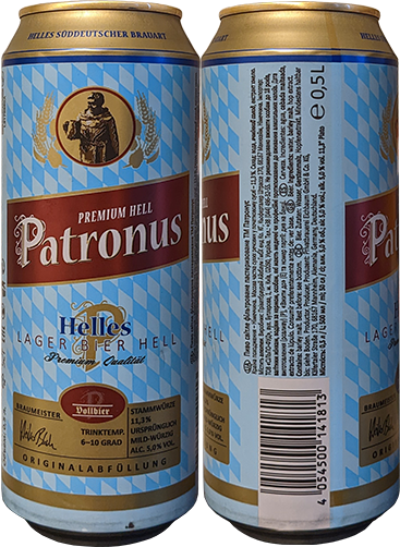 Пиво Patronus Helles