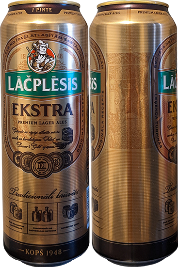Пиво Lacplesis Extra