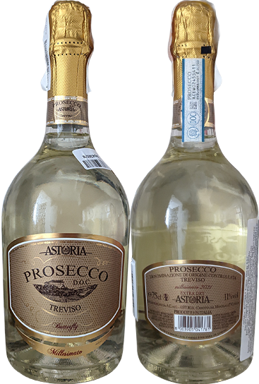 Игристое вино Astoria Prosecco Treviso в бутылке 0,75 литра