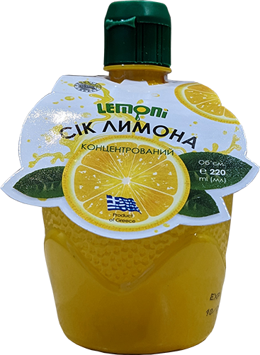 Сок лимона концентрированный Lemoni