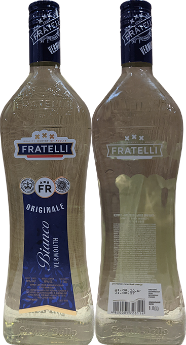 Вермут Fratelli Bianco в бутылке 1 литр