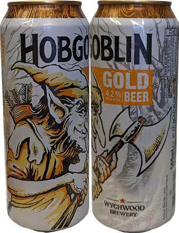 Пиво Wychwood Hobgoblin Gold в банке 0,5 литра