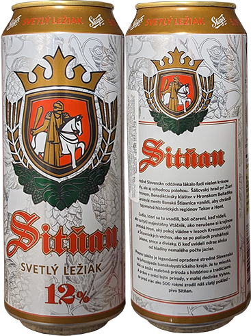 Пиво Sitnan Svetly Leziak