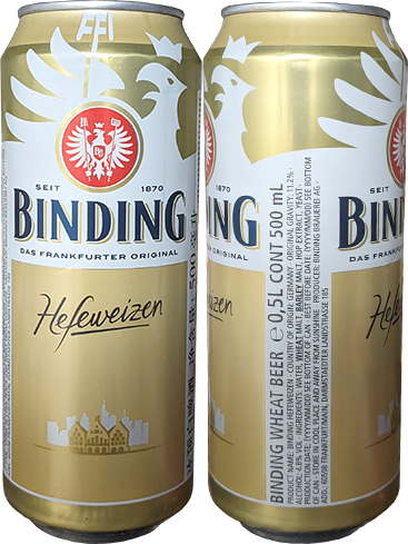Пиво Binding Hefeweizen