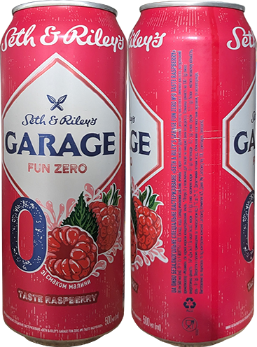 Безалкогольное пиво Seth & Riley's Garage Fun Zero Raspberry