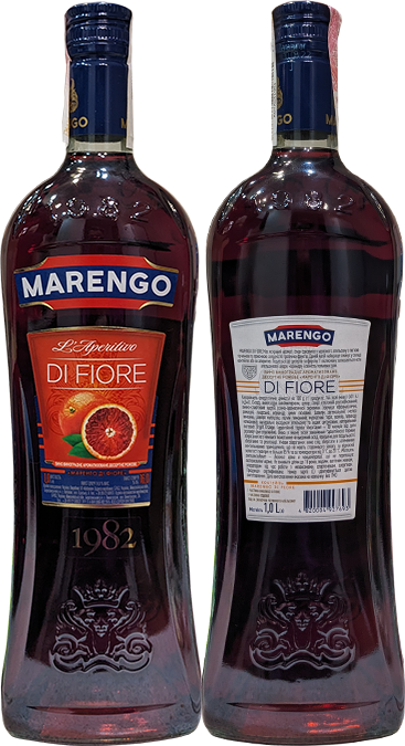 Вермут Marengo Di Fiore в бутылке 1 литр