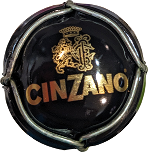 Игристое вино Cinzano Prosecco Doc в бутылке 0,75 литра плакетка