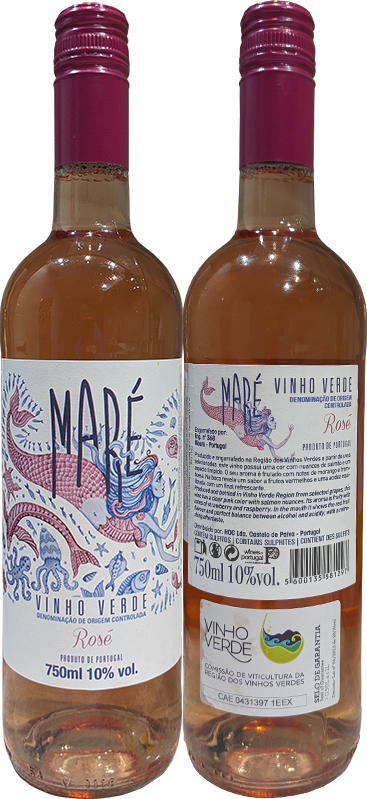 Вино Mare Rose Doc в бутылке 0,75 литра
