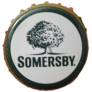 Сидр Somersby с соком черники в бутылке 0,5 литра крышка