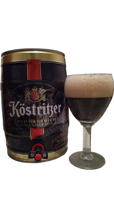 Пиво Kostritzer Schwarzbier в кеге 5 литров
